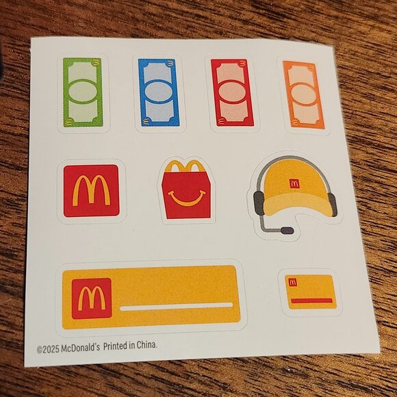McDonalds Lil’ McDonald’s Happy Meal Toy 2025 Mini POS System NEW CANADA BNIP - Picture 5 of 5